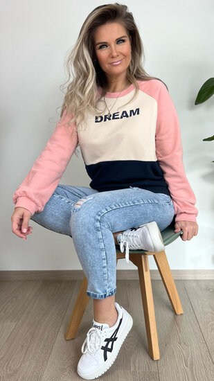 Sweater Dream - Roze-Marine