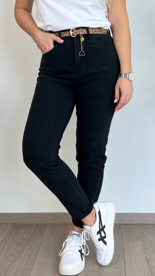 Jeans Bootyfit- Zwart
