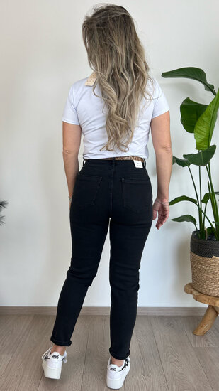 Jeans Bootyfit- Zwart
