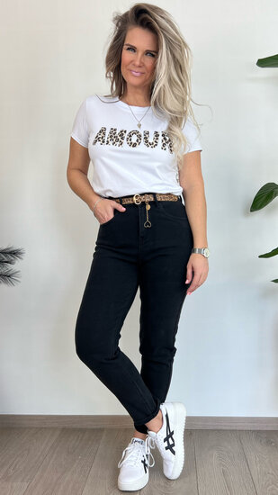 T-shirt Amour - Tijger