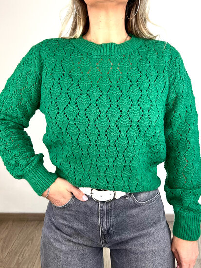 POLLY KNIT - GREEN